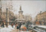 (image for) Galien-Laloue: Winter Flower Market